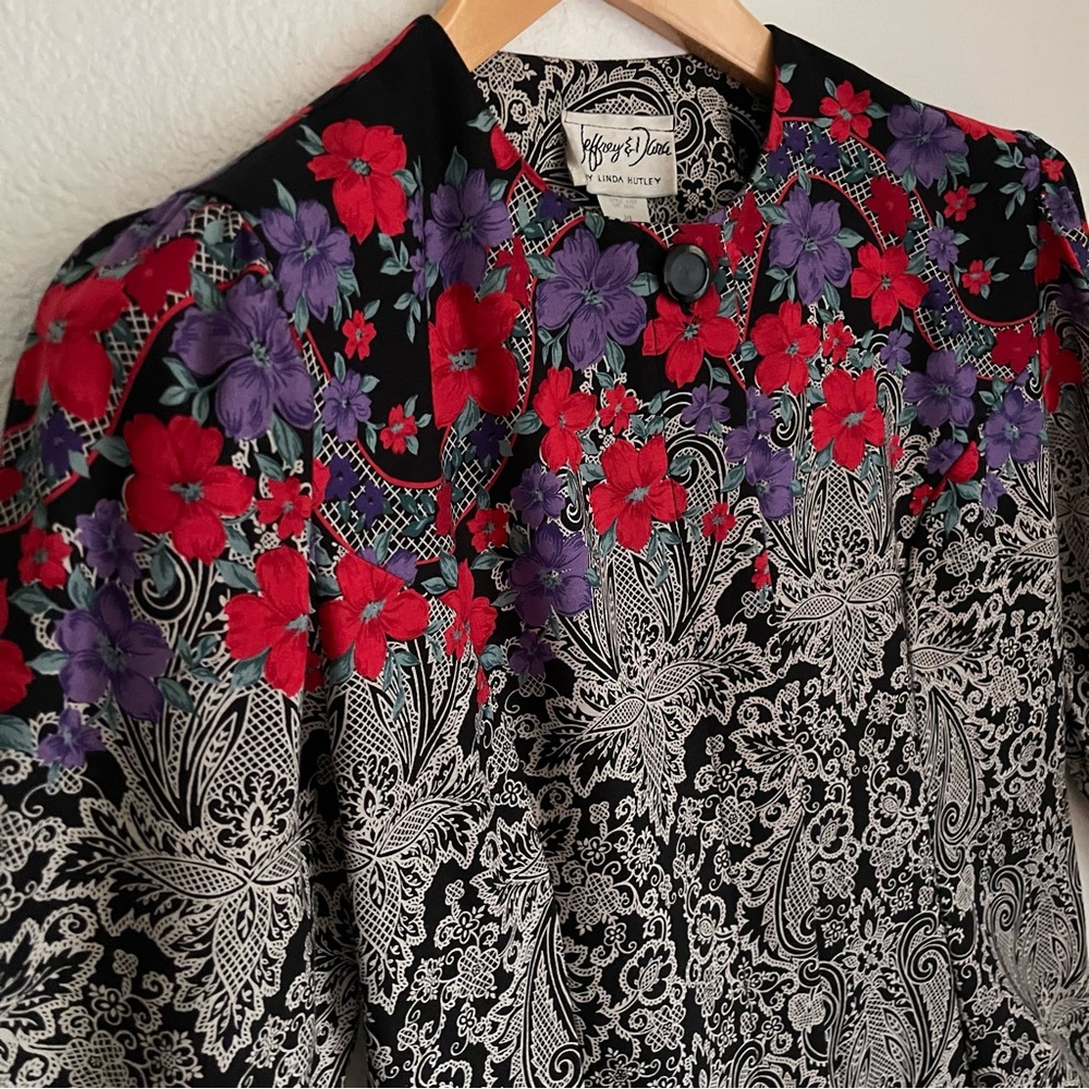Veste Top Linda Hutley Jeffrey & Dara - Émeraude Green Taille 6 Petite - Occasion Très Bon État